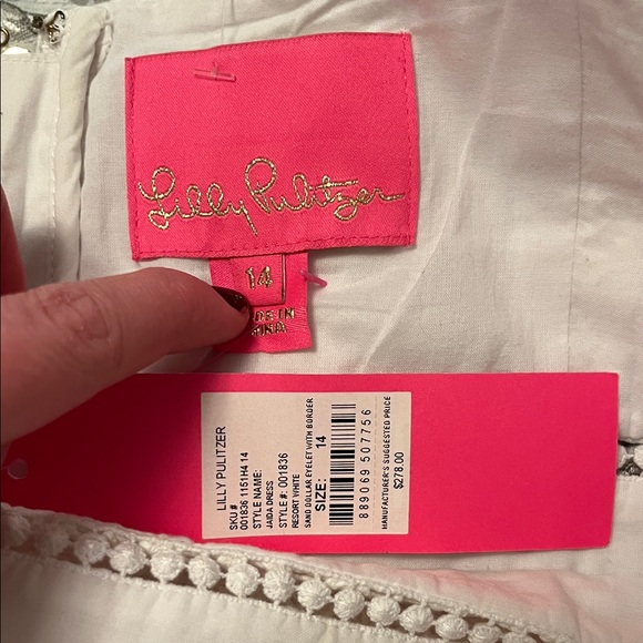 Lilly Pulitzer White Lace Dress - Picture 5 of 5